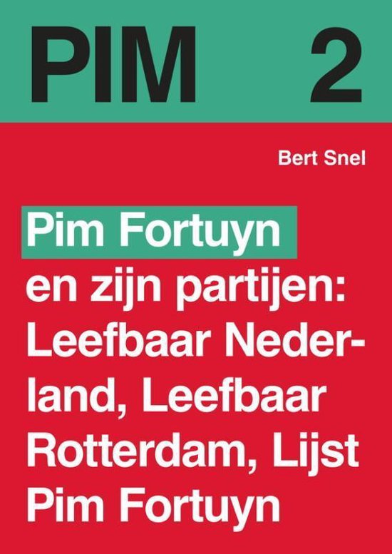 Cover van het boek 'PIM  / 2' van Bert Snel