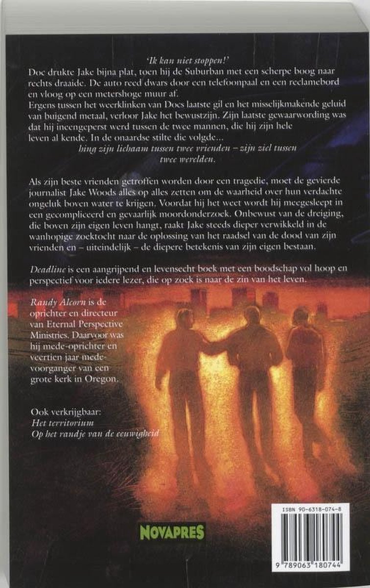 Deadline - back cover