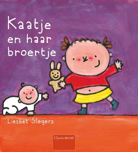 Cover van het boek 'Kaatje en haar broertje' van Liesbet Slegers