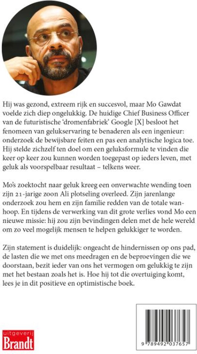 De logica van geluk - back cover