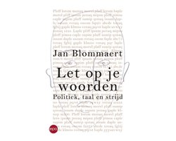 Omslag van Let op je woorden