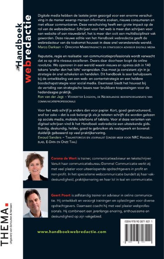 Handboek webredactie