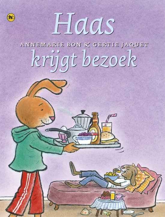 Haas krijgt bezoek