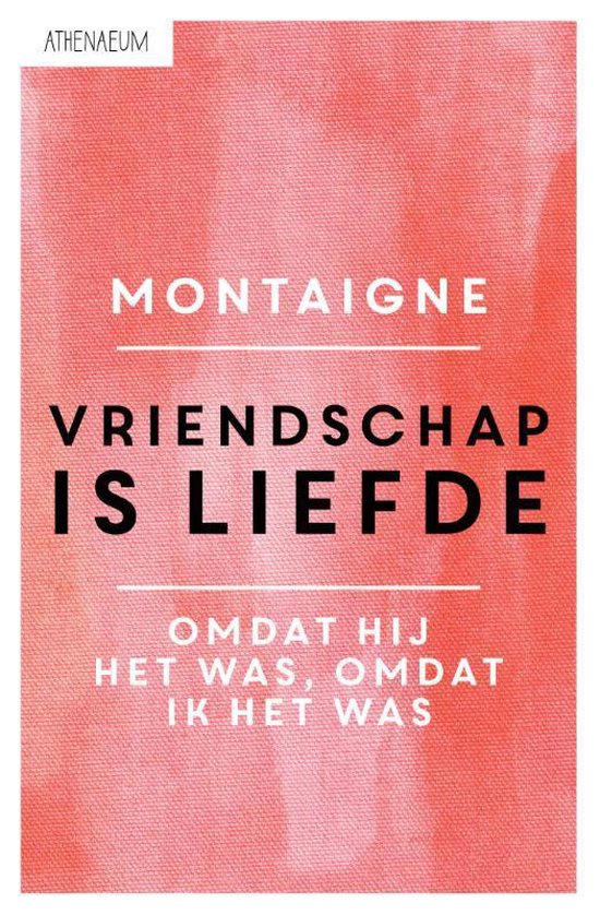 Vriendschap is liefde - cover