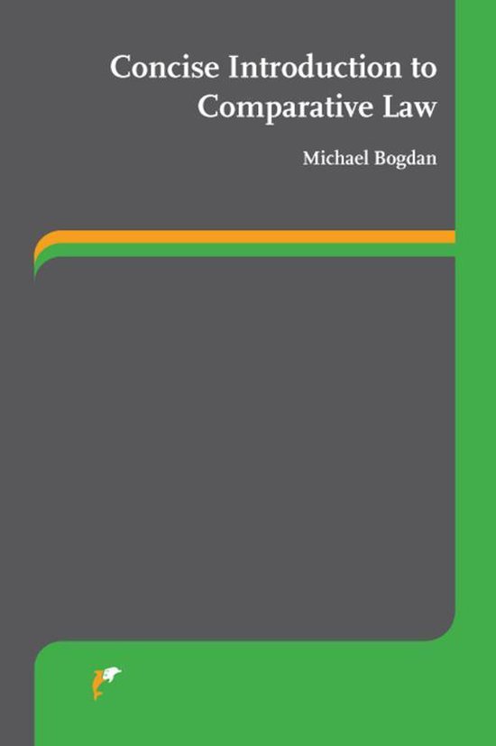 Concise introduction to comparative law - cover