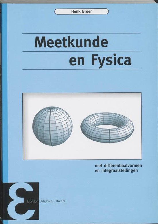 Cover van het boek 'Meetkunde en fysica / druk 1' van H.W. Broer