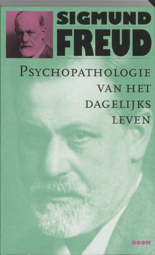 Cover van het boek 'Psychopathologie van het dagelijks leven' van Sigmund Freud