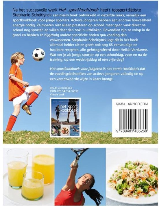 Het sportkookboek - Het sportkookboek voor jongeren