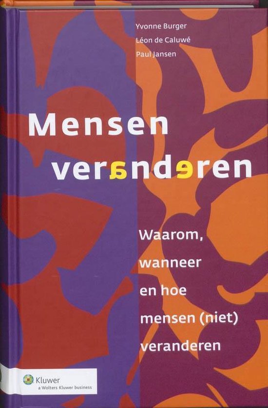 Cover van het boek 'Mensen veranderen' van Yvonne Burger