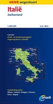 ANWB wegenkaart - Italië, Zwitserland 2013-2014