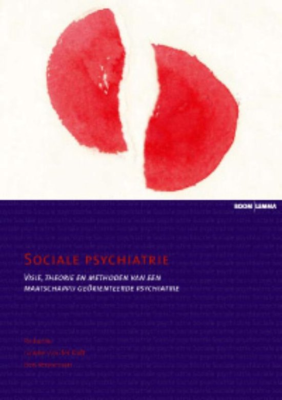 Cover van het boek 'Sociale psychiatrie'