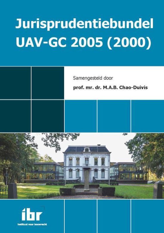 Jurisprudentiebundel UAV-GC 2005 (2000) - cover