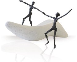 Bronzen Beeld 'Ik Dank Je' - Decoratief Kunstobject