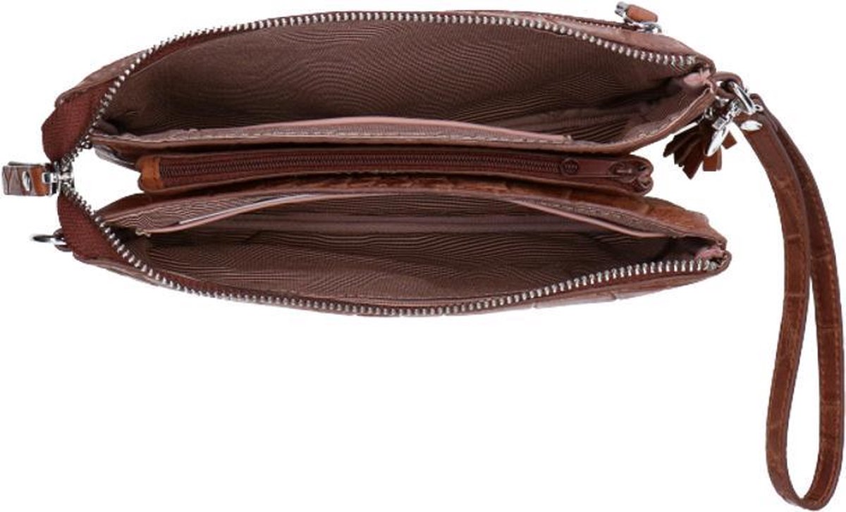 loulou essentiels bolsa vintage croco