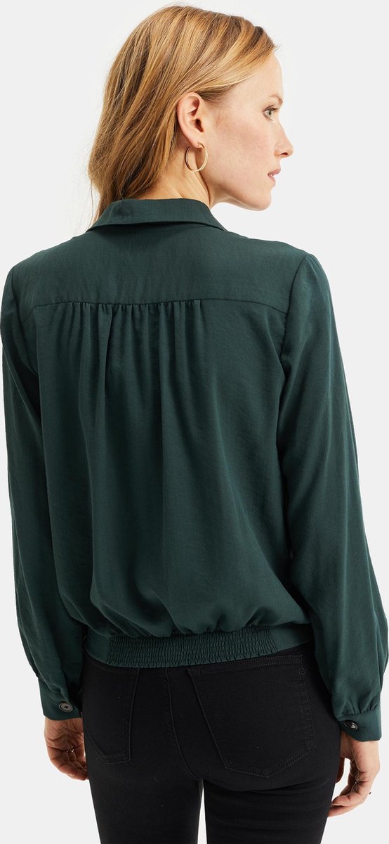 Ondoorzichtig projector prototype WE Fashion Dames blouse met elastische band | bol.com