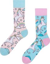 Good Mood Sokken - Regenboog Unicorn - Maat 43-46