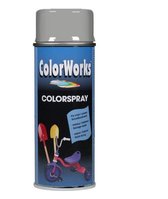Colorworks Colorspray - Hoogglans - 400 ml - Zilver