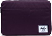 Herschel Anchor Laptophoes 15" inch - Blackberry Wine | Macbook - Sleeve / Case / Hoes - Fleece Voering - Verstevigd Exterieur - Licht - Compact  -  Bordeaux