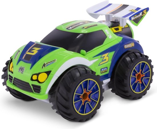 | RC Auto Nikko Nano VaporizR 3: Neon Groen NIKKO VaporizR 3 Afstandsbestuurbare Auto Voor Kinderen