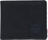 Roy RFID - Black/Black / Portefeuille met RFID blocking layer / Beperkte Levenslange Garantie / Zwart