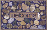 Deurmat Welcome Stones - multi 45x70 cm