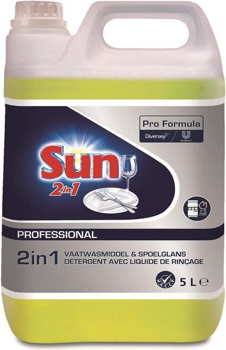 Sun Vaatwasmiddel en Spoelglans 5 liter | bol.com