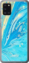 Samsung Galaxy A31 Hoesje Transparant TPU Case - Endless Azure #ffffff