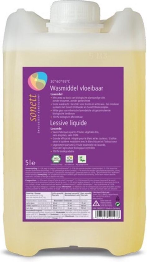Bol Com Sonett Wasmiddel Lavendel Eco