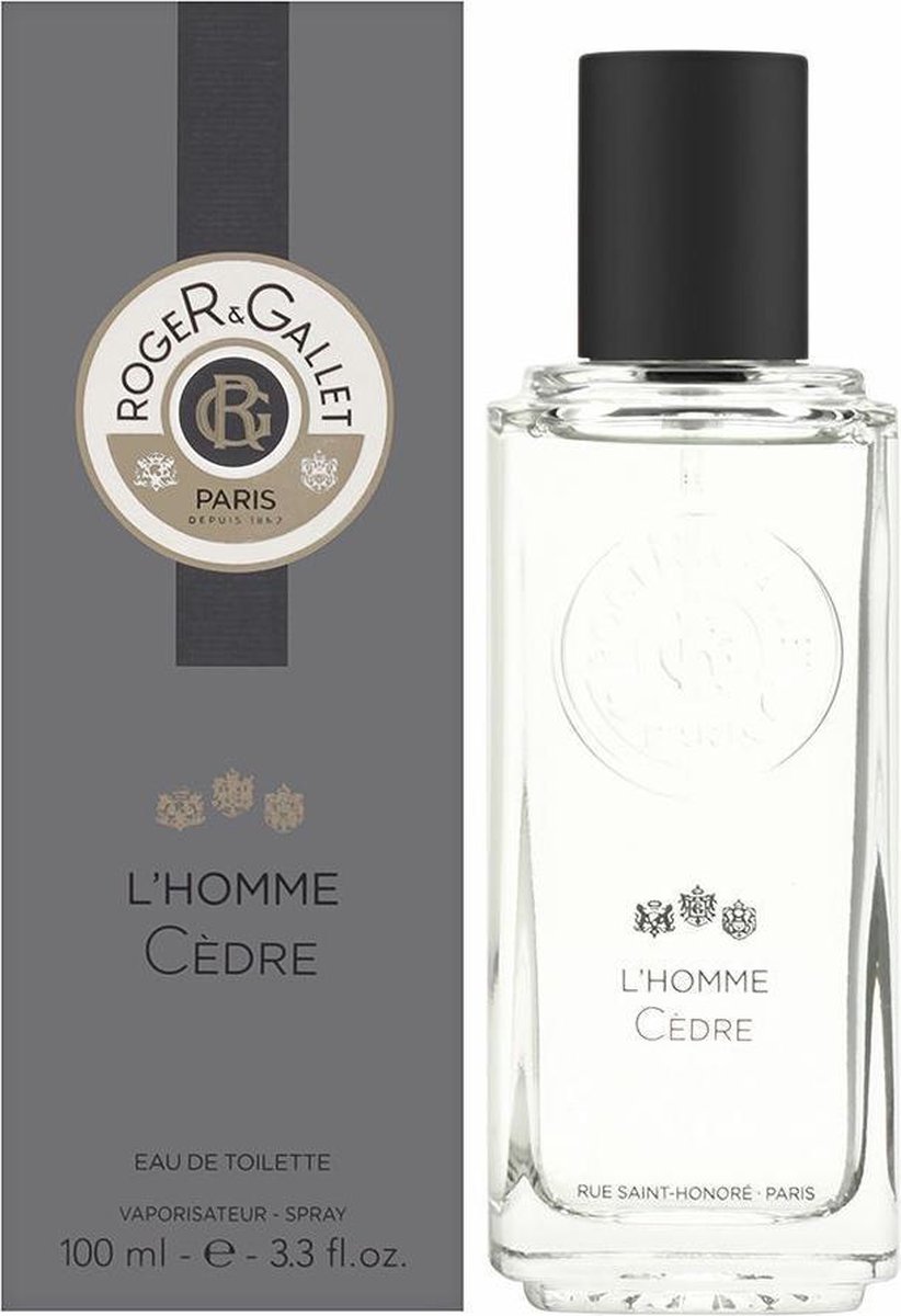 Roger & Gallet L'Homme Cedre by Roger & Gallet 100 ml - Eau De Toilette Spray
