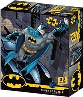 DC Comics - Batman en zijn Batmobile Puzzel 500 stk 61x46 cm - met 3D lenticulair effect