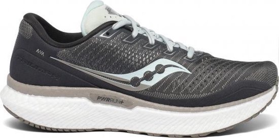 Saucony Triumph 18 Dames - Sportschoenen - grijs/wit - maat 41 | bol.com