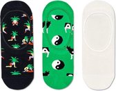 Happy Socks 3-Pack Liners | Sneakersokken | Yin and Yang Cow