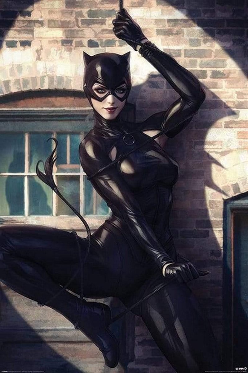 Pyramid Catwoman Spot Light - Maxi Poster Multi color