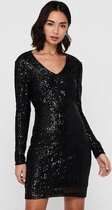 Jacqueline de Yong Jurk Zwart Pailette