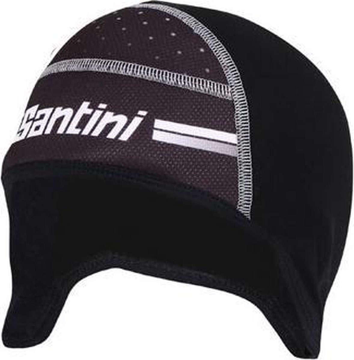 Santini Windtex Underhelmet Black - Maat One size
