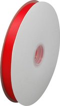 Lint- Rood -Ideaal Voor Kerst- Cadeautjes - Inpaklint - Bloemstukjes - 91 meter lengte - 10mm breed