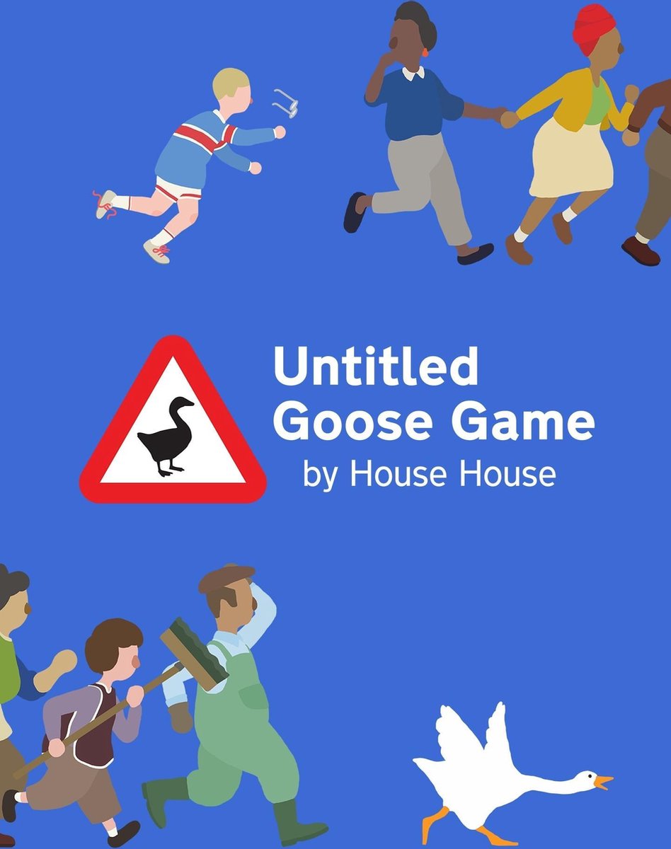 Skybound Games Untitled Goose Game Basis Duits, Engels, Spaans, Frans, Italiaans, Japans, Pools, Portugees PlayStation 4