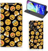 Telefoon Hoesje Motorola Moto G8 Power Flip Cover Emoji