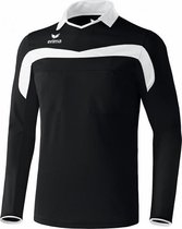 Erima scheidsrechtersshirt LS - Zwart / Wit - maat XXL