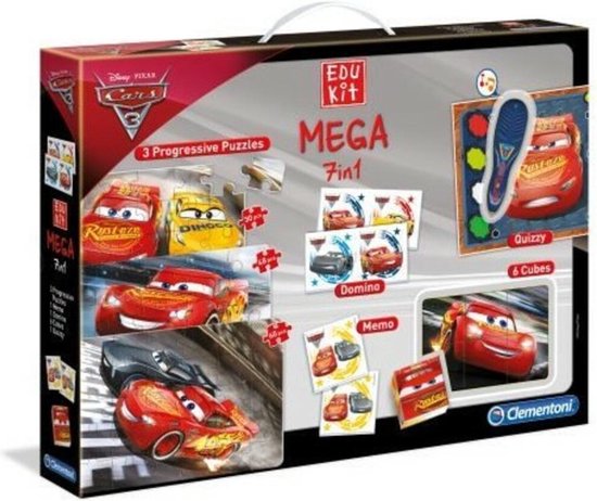 Clementoni Cars 3 Speelset Mega 7in1 | bol.com