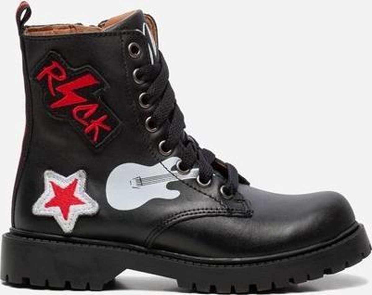 Muyters Veterboots zwart - Maat 28 | bol.com