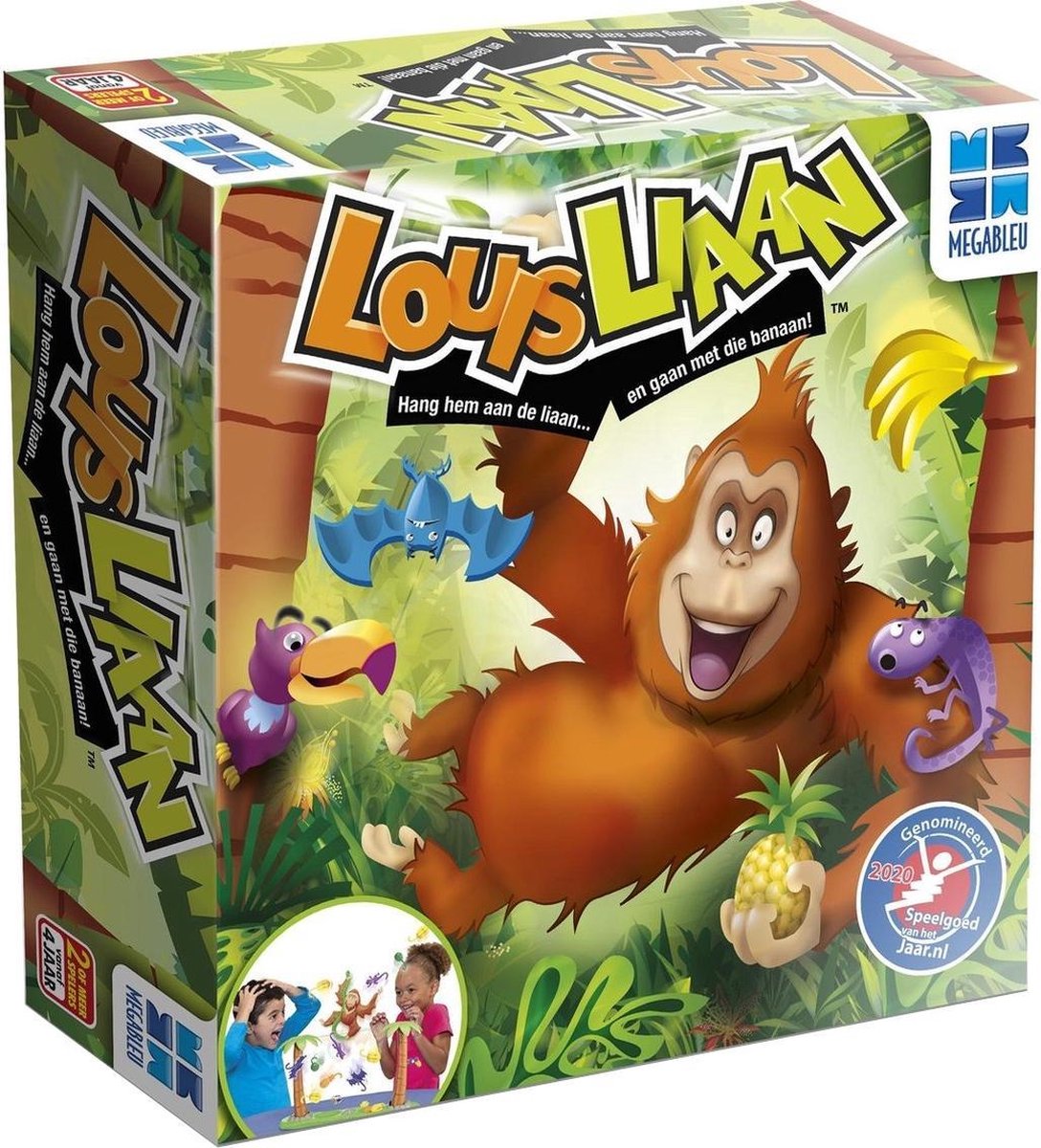 Louis Liaan - Actiespel - Spelletjes voor Kinderen - Met Slingerende Aap