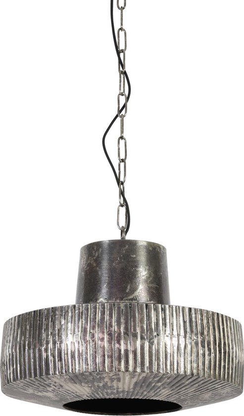 Light & Living Demsey Hanglamp - Black Pearl - Ø40x31 cm