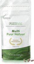 Flinndal Puur Natuur Multi Tabletten - 21 Groenten- en Fruitextracten - Met Spirulina - Compleet Plantaardig - 30 Tabletten