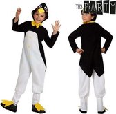 Pinguin kostuum kind maat 7-9 jaar - Maat 7-9