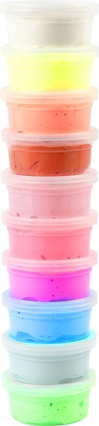 Silk Clay - Klei- Basisset 1 - Set met 10 Kleuren