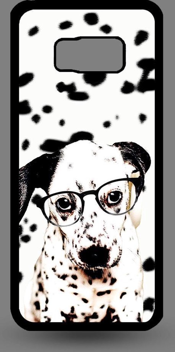 Samsung S8 - Dalmatier pup met bril
