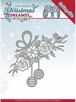 Mal  - Yvonne Creations - Christmas Dreams - Kerstbal versiersel