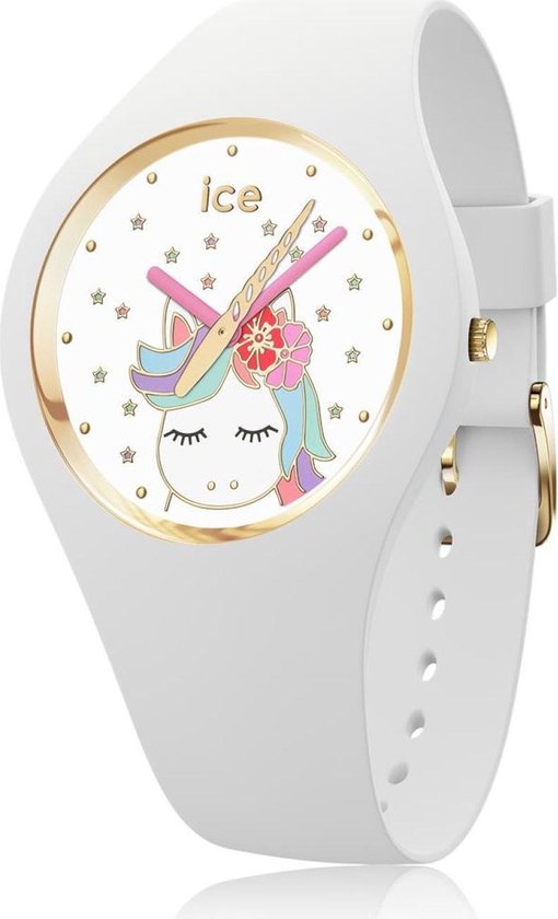 Ice-Watch ICE fantasia IW016721 horloge Siliconen - Wit - Ã˜ 34 mm | bol.com