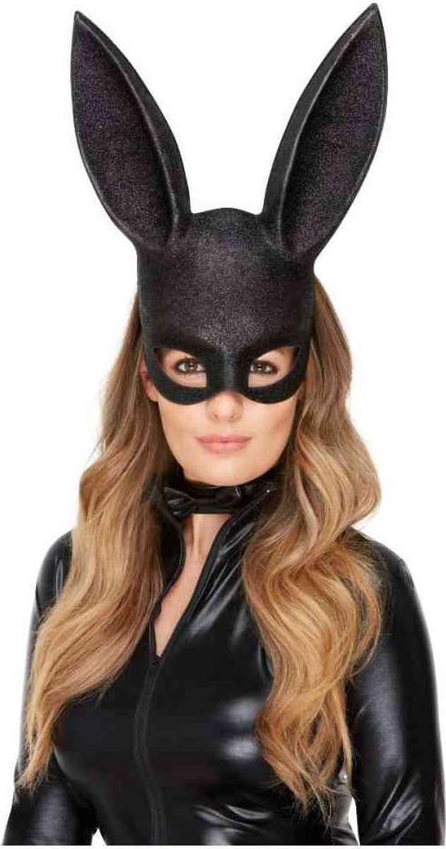 Fever Kostuum Accessoire Set Bunny Zwart